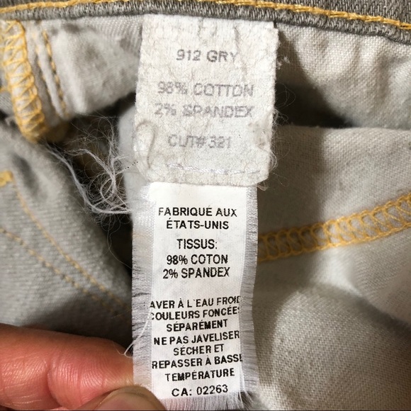 J Brand skinny mid rise grey jeans long legs tall - Picture 5 of 7